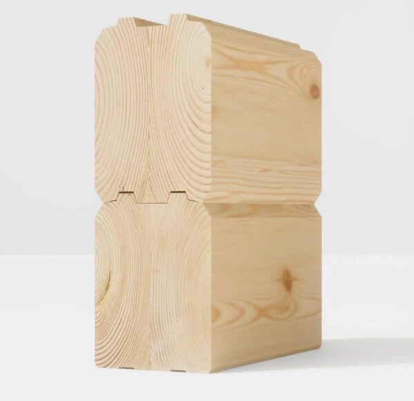 Брус профилированный 145x145x6000